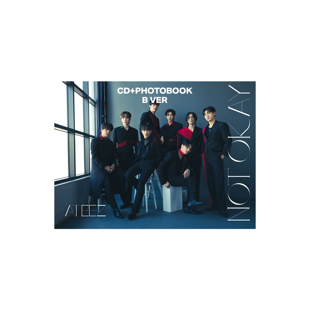 ATEEZ ALBUM LIMITED B ATEEZ - JAPAN 3rd Single NOT OKAY