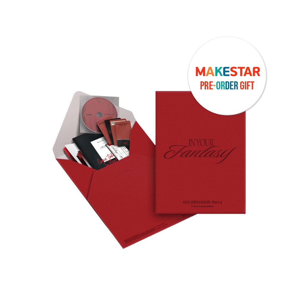 ATEEZ ALBUM MAKESTAR ATEEZ -  12th Mini Album GOLDEN HOUR Part 3 In Your Fantasy Edition (Limited)
