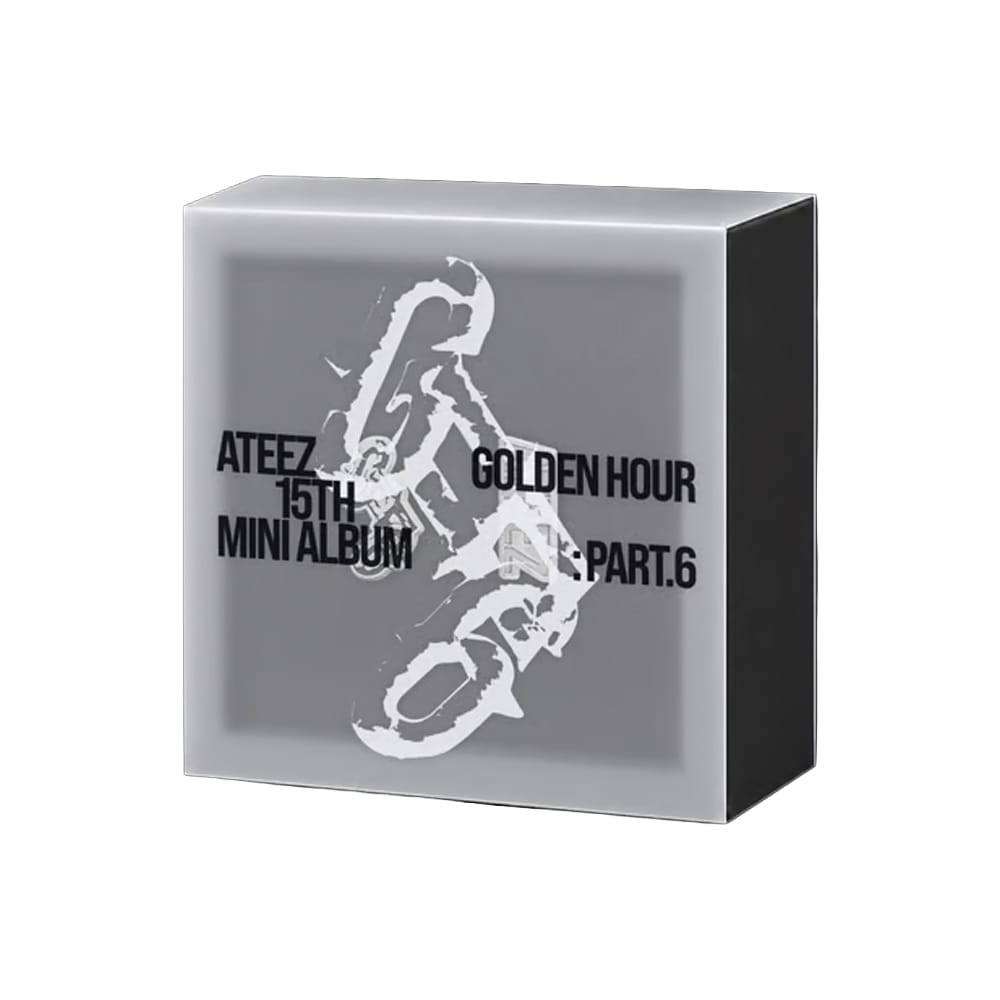 ATEEZ ALBUM NO GIFT ATEEZ - 15th Mini Album GOLDEN HOUR Part. 6 ( EARPHONE CHARM Ver. )