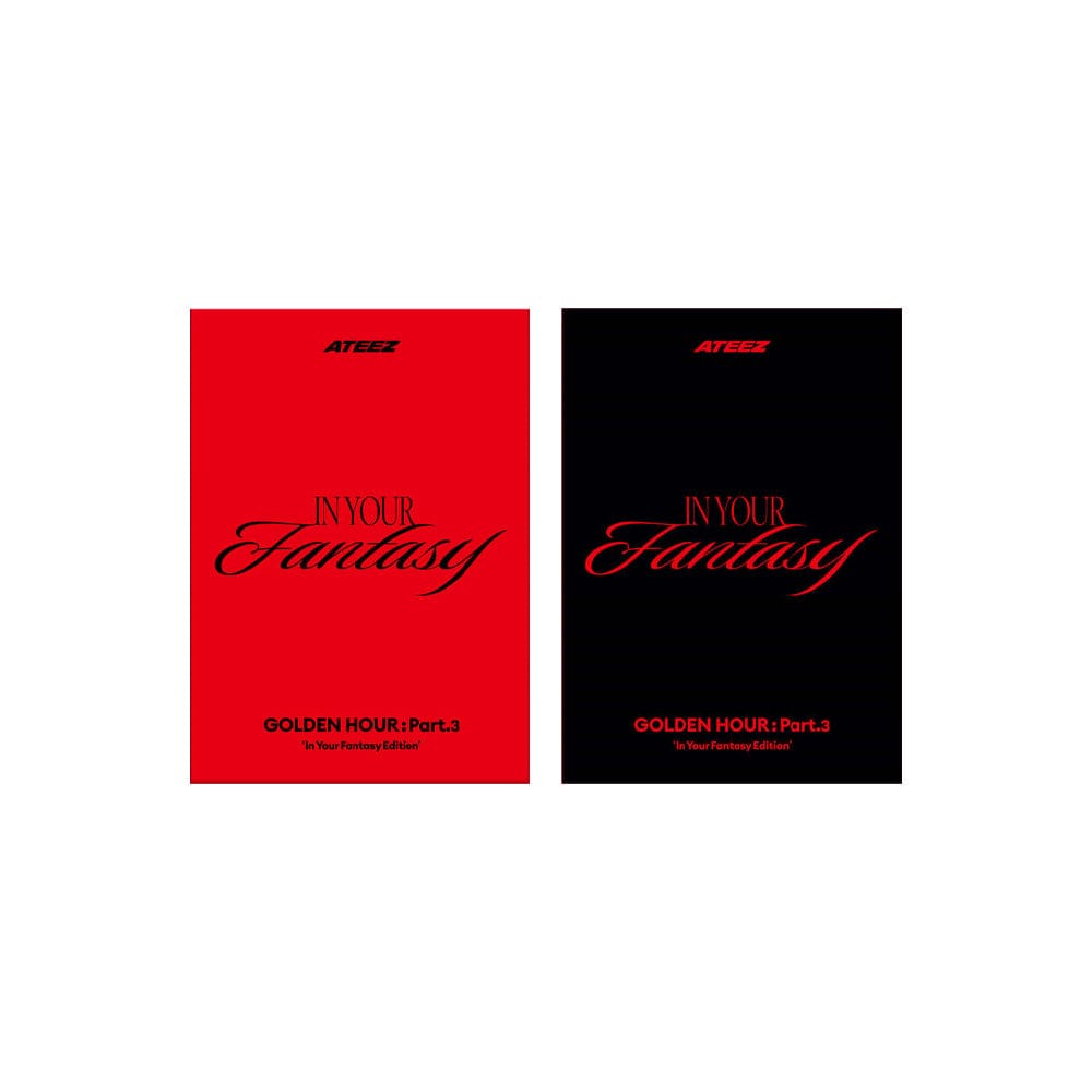 ATEEZ ALBUM SET ATEEZ -  12th Mini Album GOLDEN HOUR Part 3 In Your Fantasy Edition (POCAALBUM VER.)