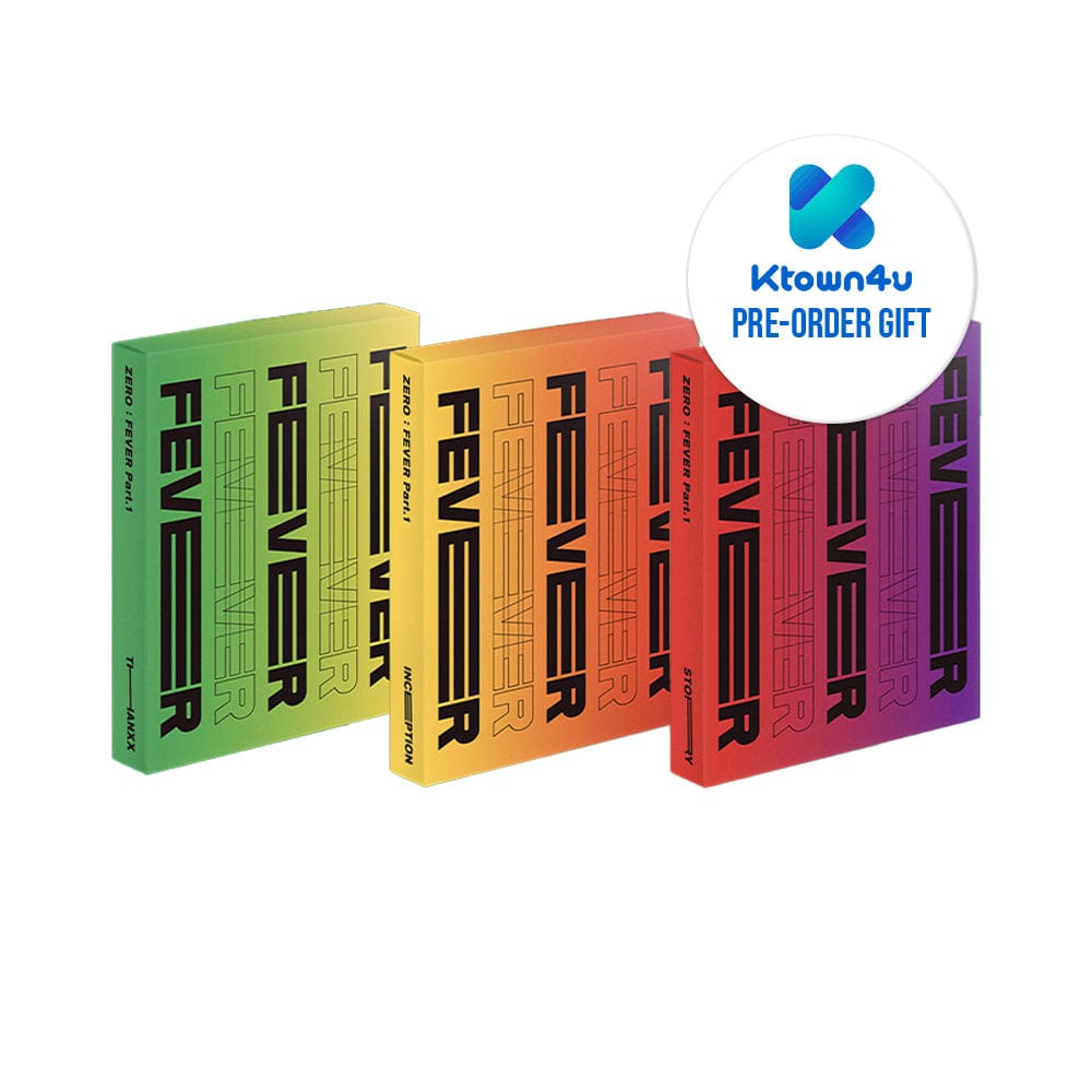 ATEEZ ALBUM SET KTOWN4U ATEEZ - ZERO : FEVER Part.1 (PLATFORM Ver.)
