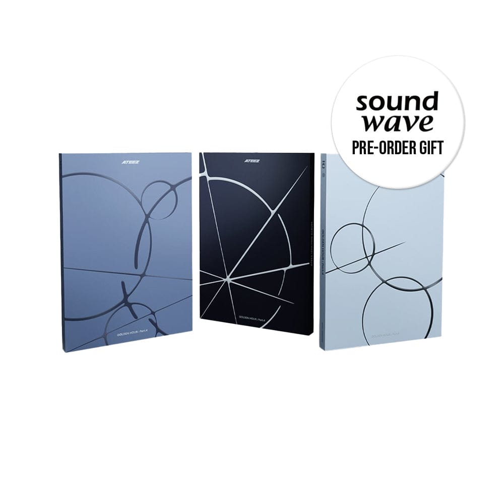 ATEEZ ALBUM SOUNDWAVE / A ATEEZ - 13th Mini Album GOLDEN HOUR Part. 4