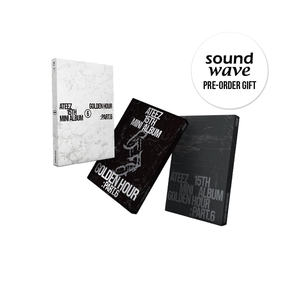 ATEEZ ALBUM SOUNDWAVE / A ATEEZ - 15th Mini Album GOLDEN HOUR Part. 6