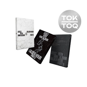 ATEEZ ALBUM TOKTOQ / A ATEEZ - 15th Mini Album GOLDEN HOUR Part. 6