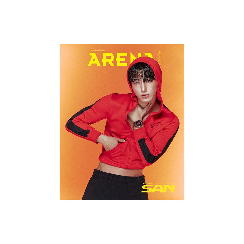 ATEEZ SAN - Arena Homme+ Magazine Cover (Aug 2025)
