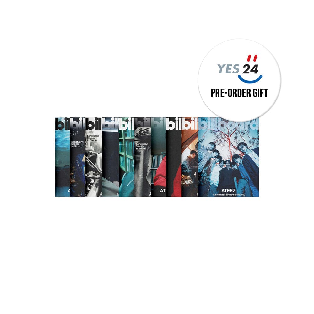 ATEEZ Magazine SET 2 ( C ~ J TYPE ) / YES24 POB ATEEZ - Billboard Artist : ATEEZ Edition