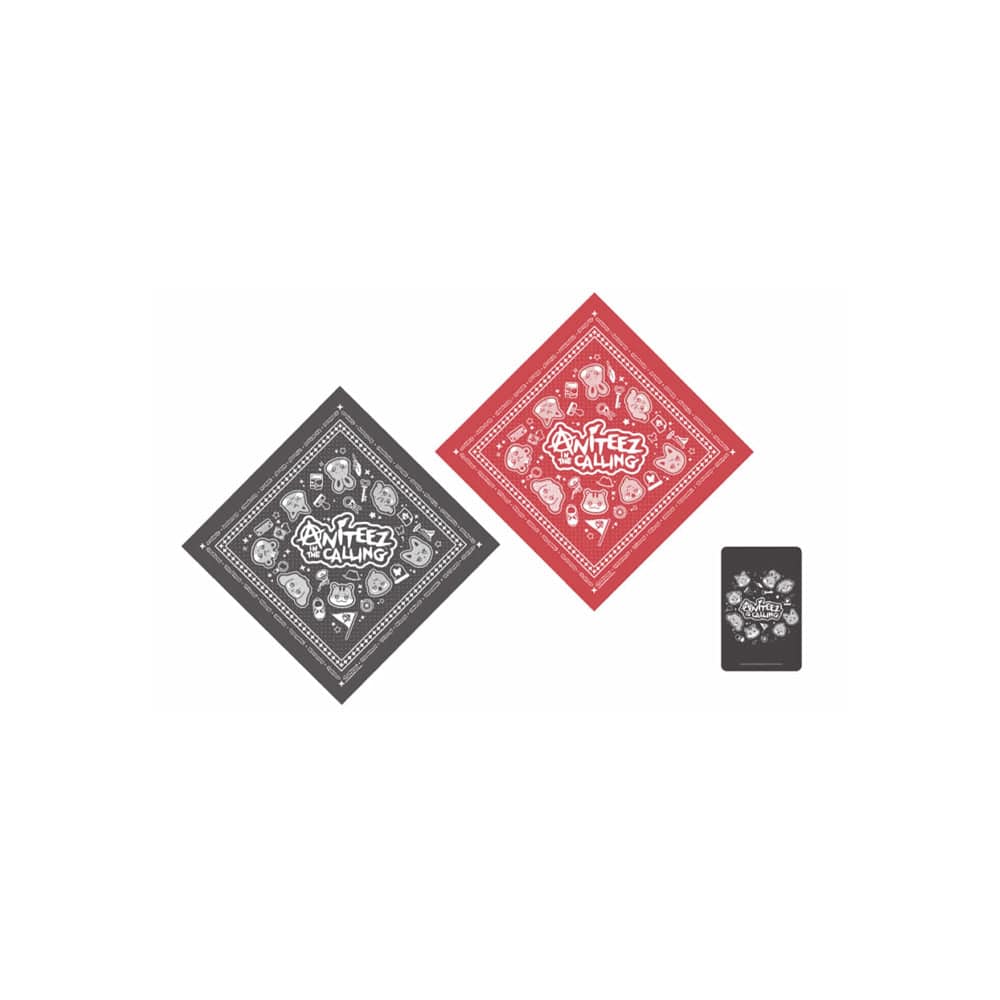 ATEEZ MD / GOODS ATEEZ - BANDANA [ ANITEEZ IN THE CALLING Official MD ]