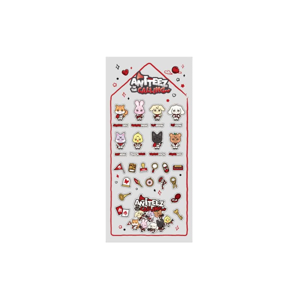 ATEEZ MD / GOODS ATEEZ - EPOXY STICKER [ ANITEEZ IN THE CALLING Official MD ]