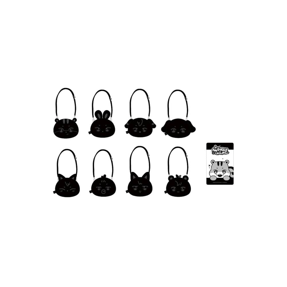 ATEEZ MD / GOODS ATEEZ - FACE POUCH BAG [ ANITEEZ IN THE CALLING Official MD ]