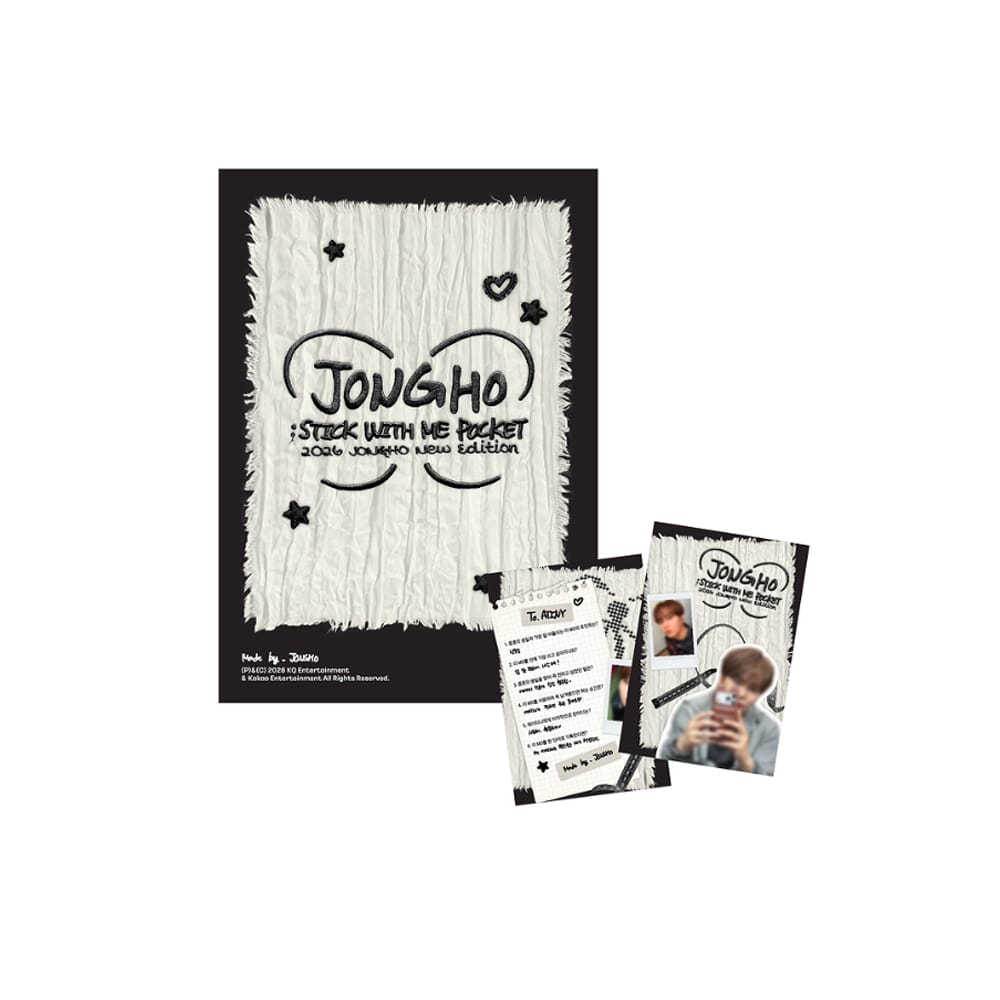 ATEEZ MD / GOODS ATEEZ JONGHO - STICK WITH ME POCKET (Mac Safe Pocket) [ ATEEZ 2026 BIRTHDAY MD ]