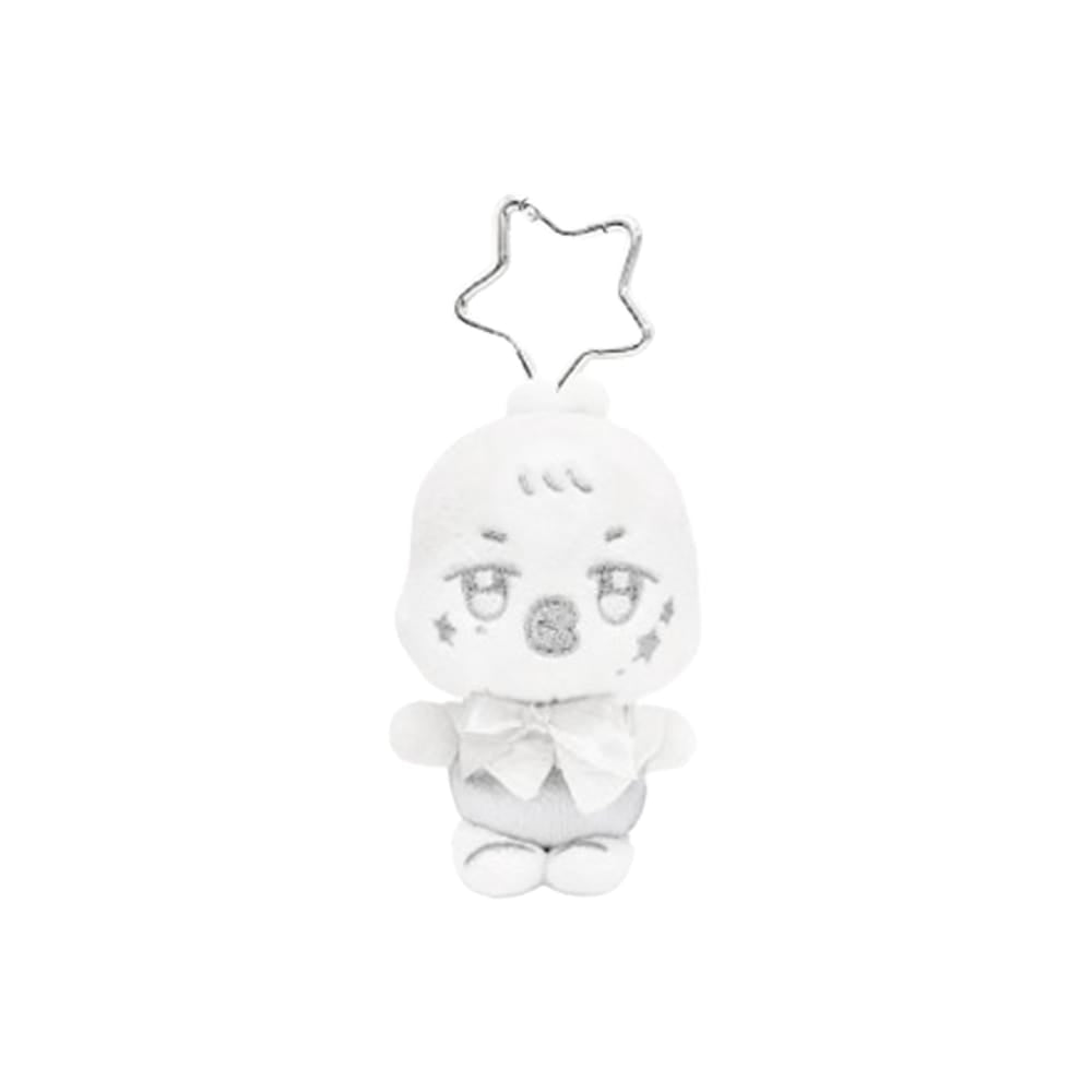 ATEEZ MD / GOODS bbyongMING ATEEZ - SILVER ANITEEZ PLUSH KEYRING ( ANITEEZ IN DEJA VU Official MD )