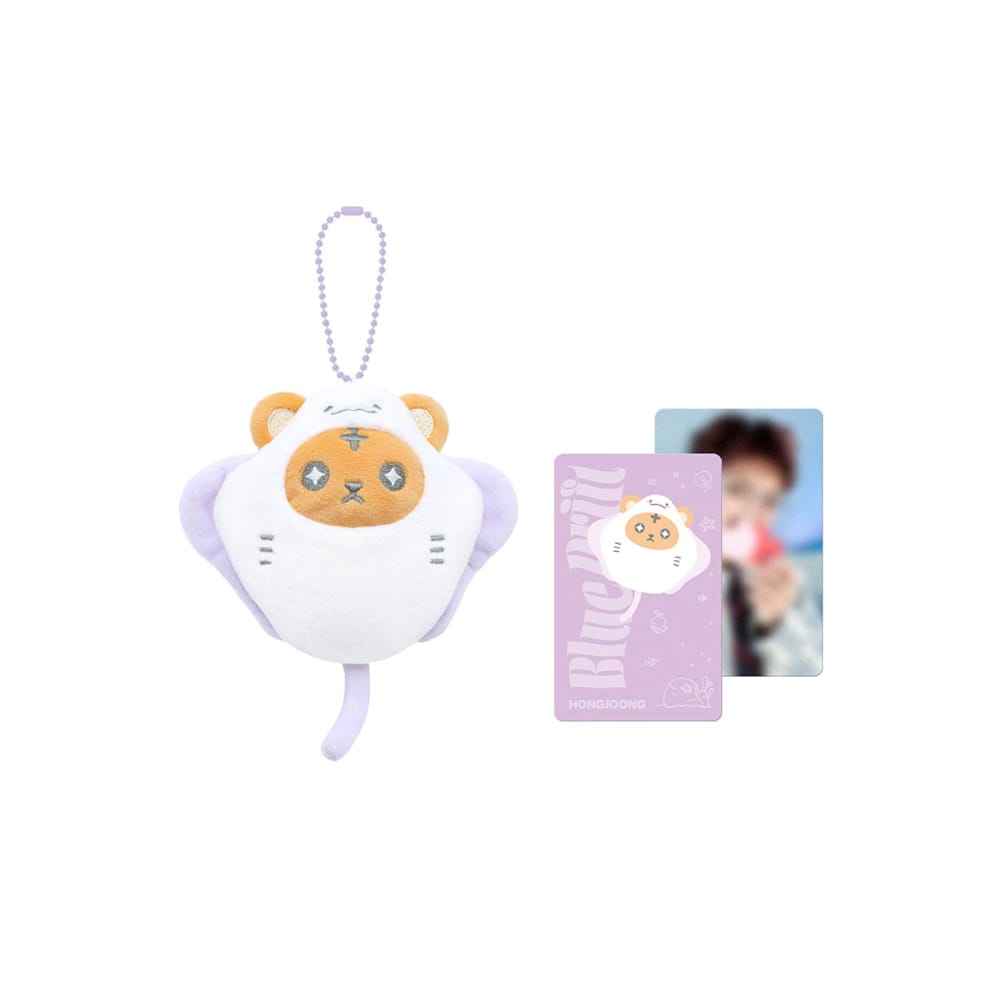 ATEEZ MD / GOODS HONGJOONG ATEEZ - PLUSH SEA COLLECTION [ 8th Anniversary Exhibition Blue Drift ]