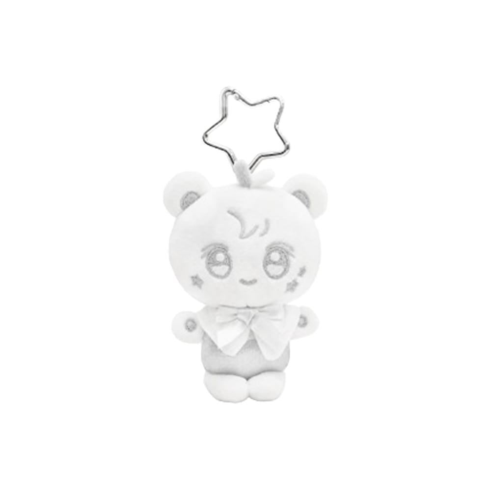 ATEEZ MD / GOODS JJEONGbear ATEEZ - SILVER ANITEEZ PLUSH KEYRING ( ANITEEZ IN DEJA VU Official MD )