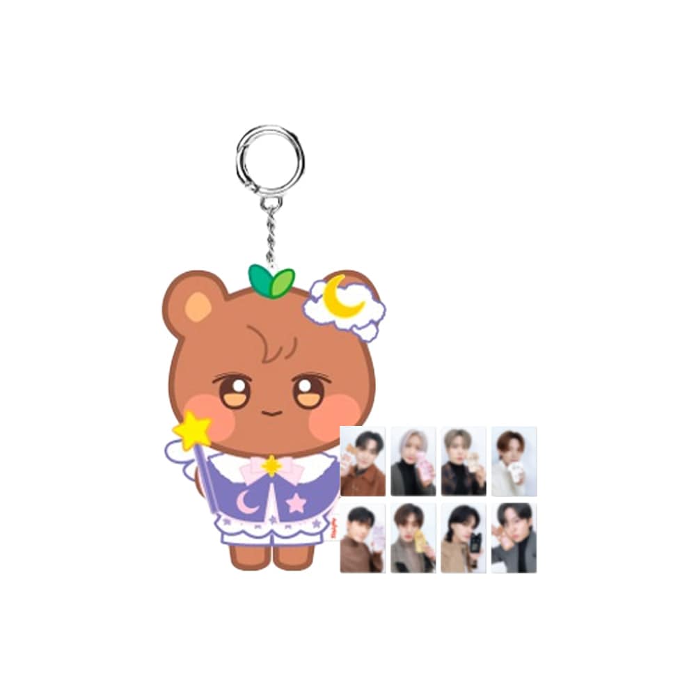 ATEEZ MD / GOODS JJONGbear ATEEZ - ANITEEZ IN DREAMLAND (PLUSH KEYRING_Guardian Angel)