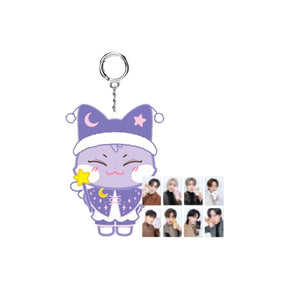 ATEEZ MD / GOODS SANdeoki ATEEZ - ANITEEZ IN DREAMLAND (PLUSH KEYRING_Guardian Angel)