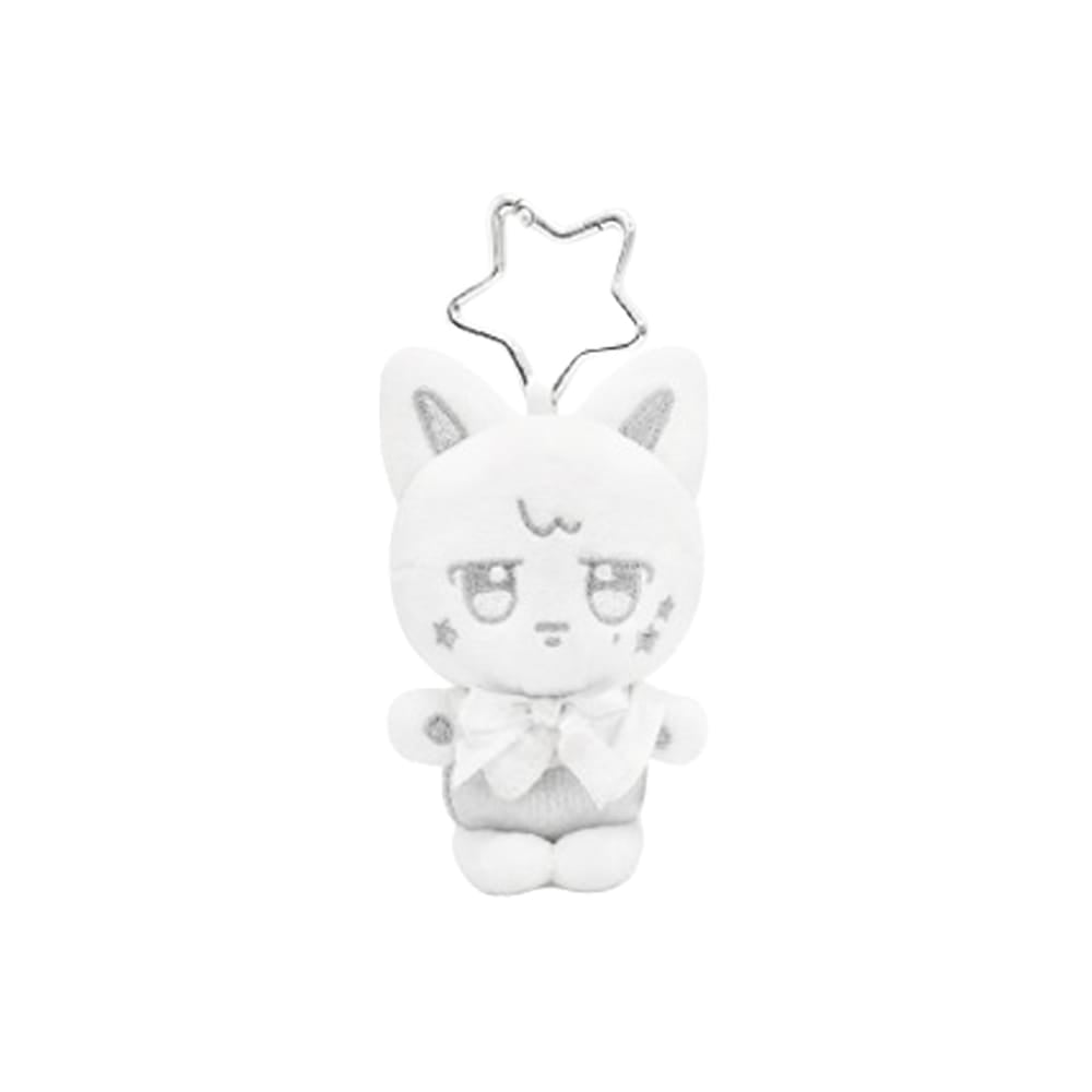 ATEEZ MD / GOODS WOOYOnyang ATEEZ - SILVER ANITEEZ PLUSH KEYRING ( ANITEEZ IN DEJA VU Official MD )