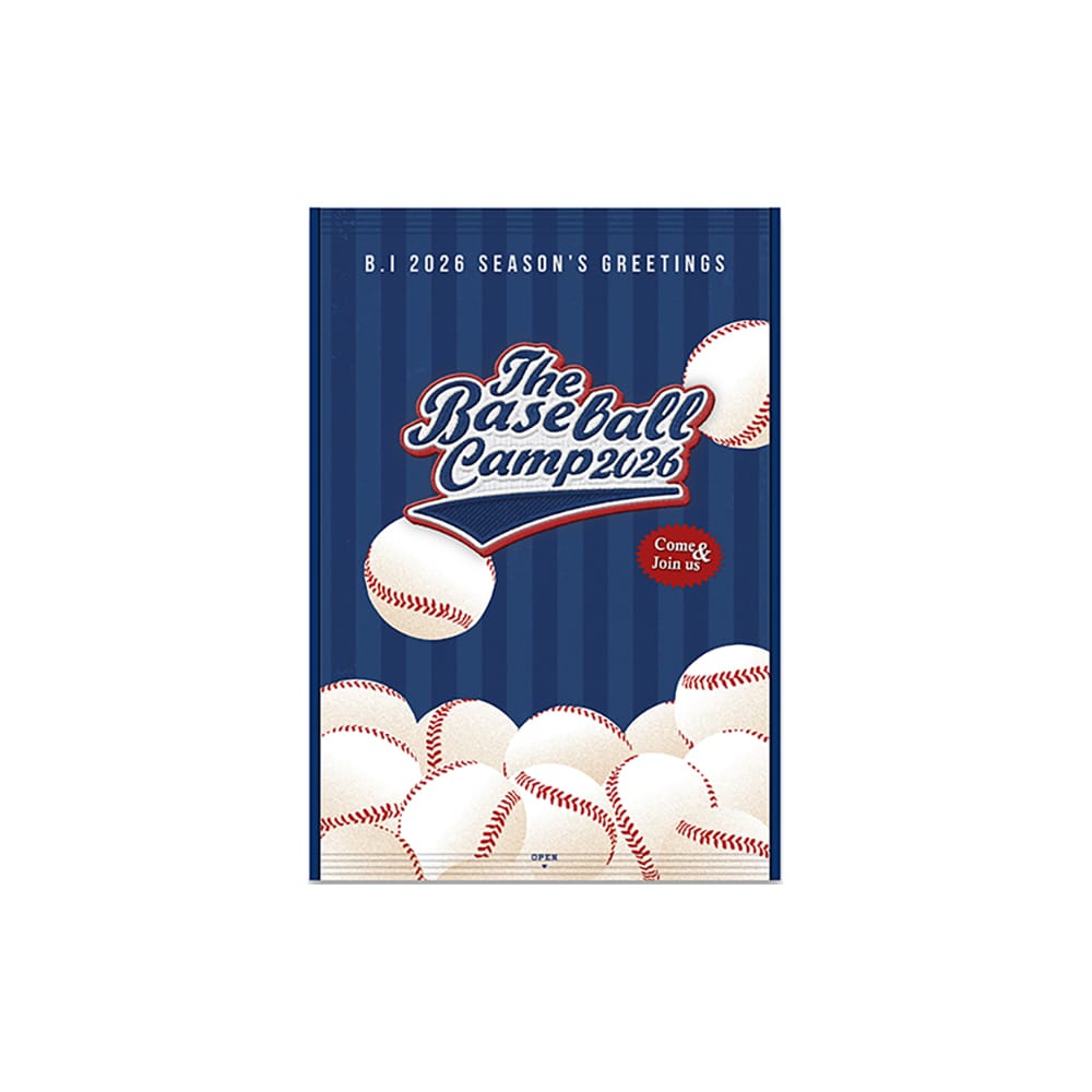 B.I PHOTOBOOK [SHOCKING SALE] B.I - 2026 SEASON’S GREETINGS [ The Baseball Camp 2026 ]