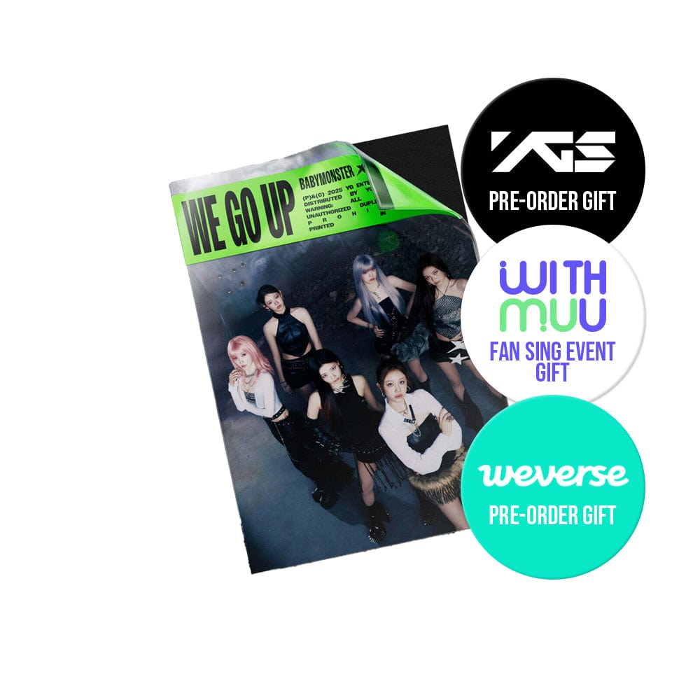 BABYMONSTER ALBUM BABYMONSTER - 2nd Mini Album WE GO UP (WE Ver.)