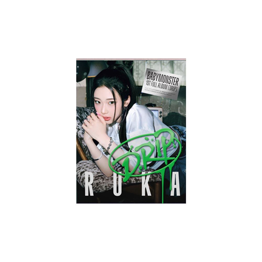 BABYMONSTER ALBUM RUKA BABYMONSTER - 1st Full Album 'DRIP' YG TAG ALBUM Ver