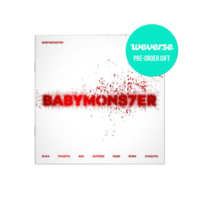 BABYMONSTER ALBUM Weverse POB BABYMONSTER - 1st Mini Album [BABYMONS7ER]