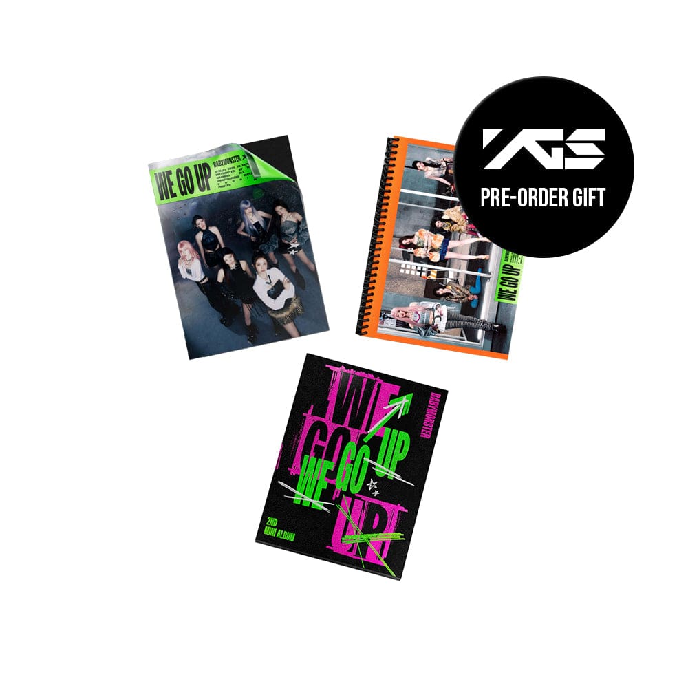 BABYMONSTER ALBUM YG BABYMONSTER - 2nd Mini Album WE GO UP (WE GO UP SET)