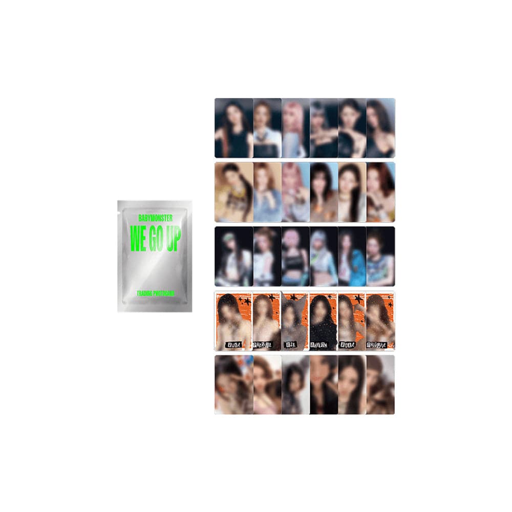 BABYMONSTER MD / GOODS BABYMONSTER - [WEGOUP] BABYMONSTER TRADING PHOTOCARD