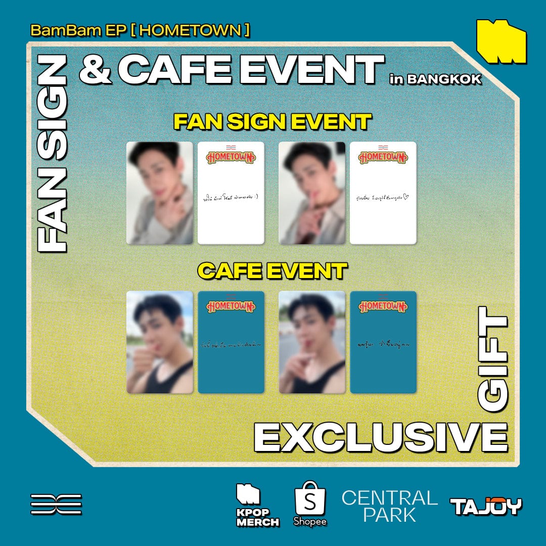 BAMBAM ALBUM [BANGKOK EVENT] BamBam EP [HOMETOWN]