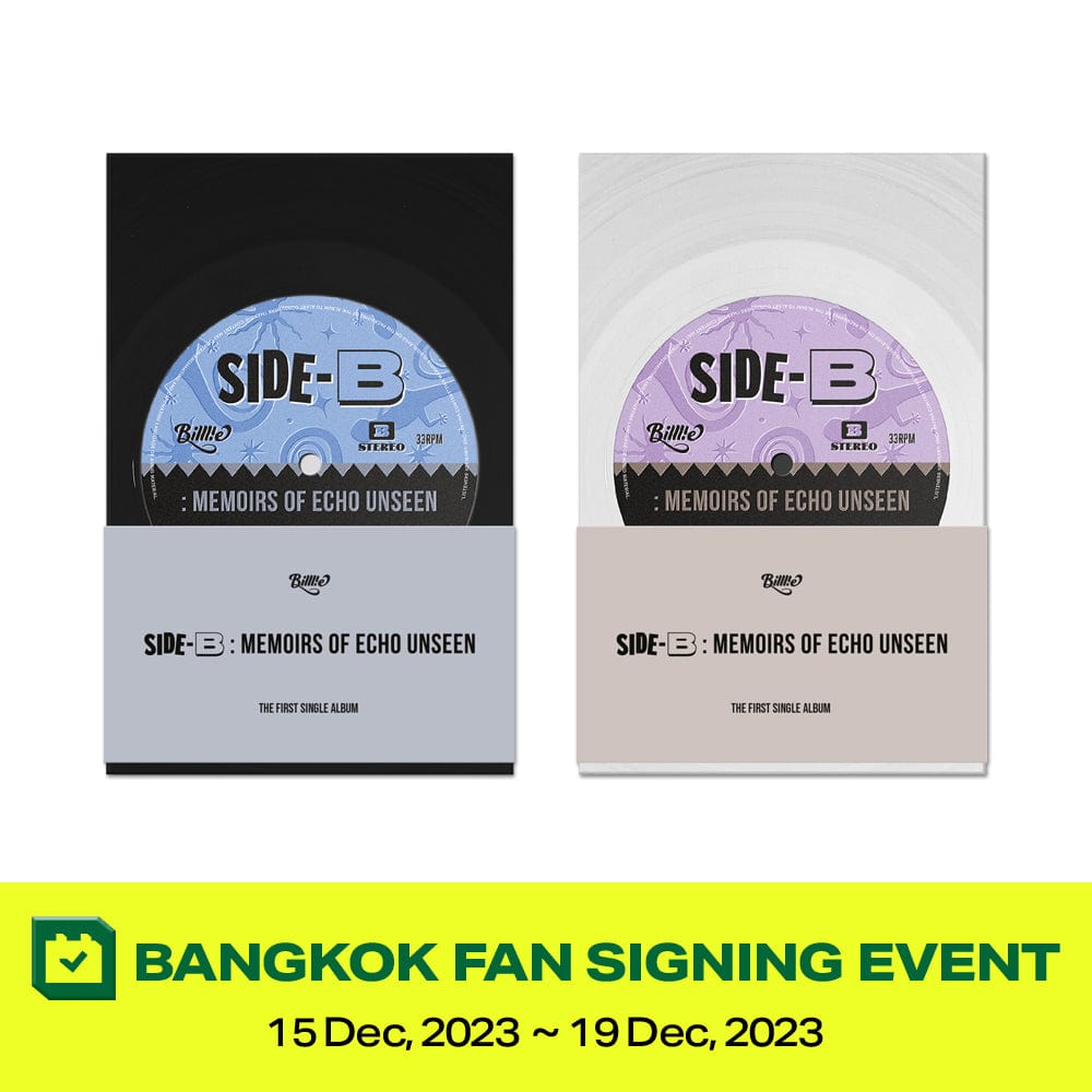 Billlie ALBUM (BANGKOK Fan Signing EVENT) Billlie the first single album [side-B : memoirs of echo unseen]