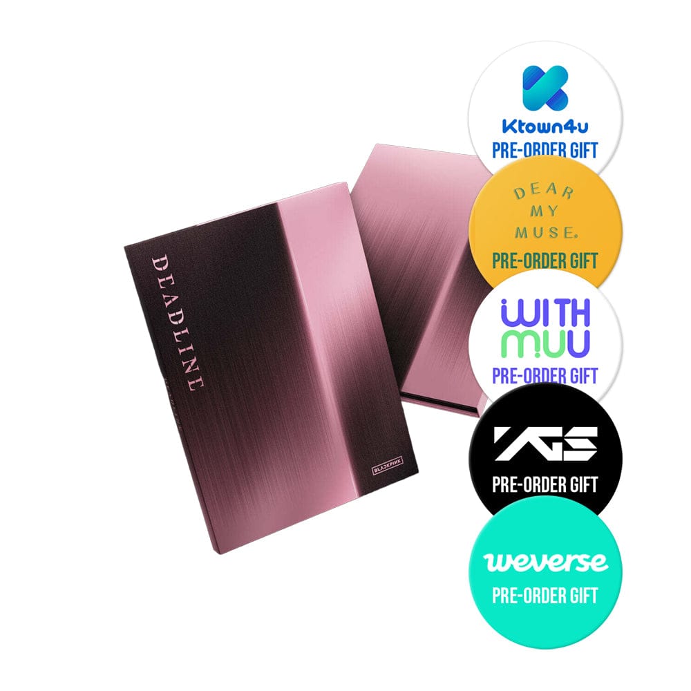 BLACKPINK ALBUM BLACKPINK - 3rd Mini Album DEADLINE ( BLACK Ver. )