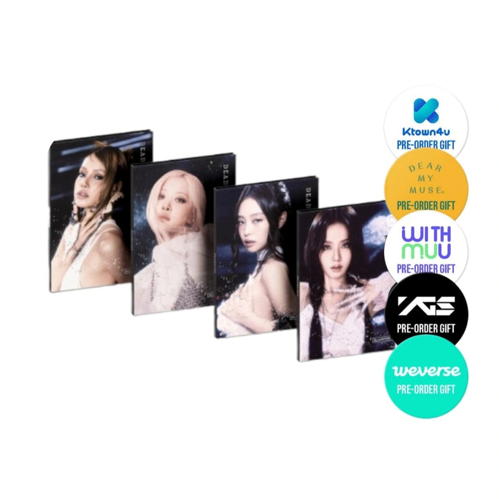 BLACKPINK ALBUM [DEADLINE] SILVER4種セット BLACKPINK 3rd Mini Album [DEADLINE] SILVER 4Ver SET CD+P.Book+P
