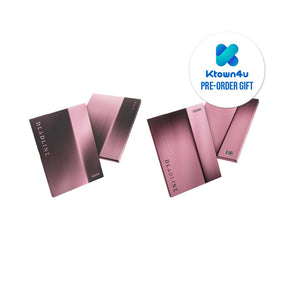 BLACKPINK ALBUM KTOWN4U BLACKPINK - 3rd Mini Album DEADLINE ( BLACK+PINK SET )