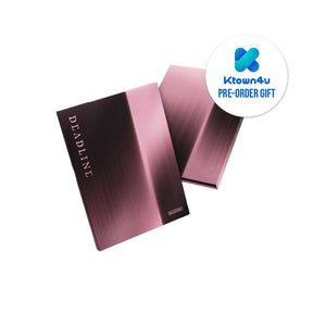 BLACKPINK ALBUM KTOWN4U BLACKPINK - 3rd Mini Album DEADLINE ( BLACK Ver. )
