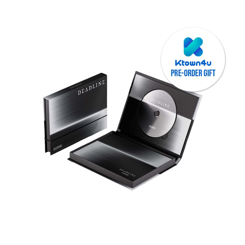BLACKPINK ALBUM KTOWN4U BLACKPINK - 3rd Mini Album DEADLINE ( GRAY Ver. )
