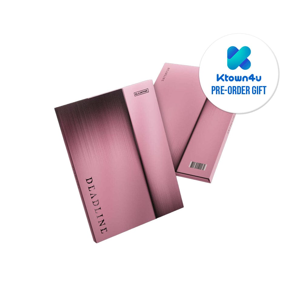 BLACKPINK ALBUM KTOWN4U BLACKPINK - 3rd Mini Album DEADLINE ( PINK Ver. )