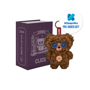 BLACKPINK ALBUM KTOWN4U BLACKPINK JISOO - Single Album [CLICK] CLICK BABY BEAR NFC VER.