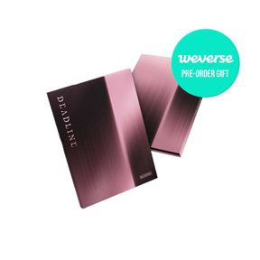 BLACKPINK ALBUM WEVERSE BLACKPINK - 3rd Mini Album DEADLINE ( BLACK Ver. )