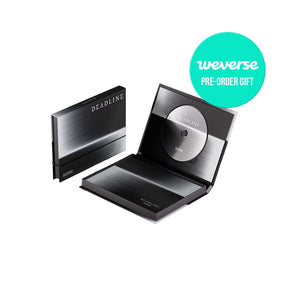 BLACKPINK ALBUM WEVERSE BLACKPINK - 3rd Mini Album DEADLINE ( GRAY Ver. )