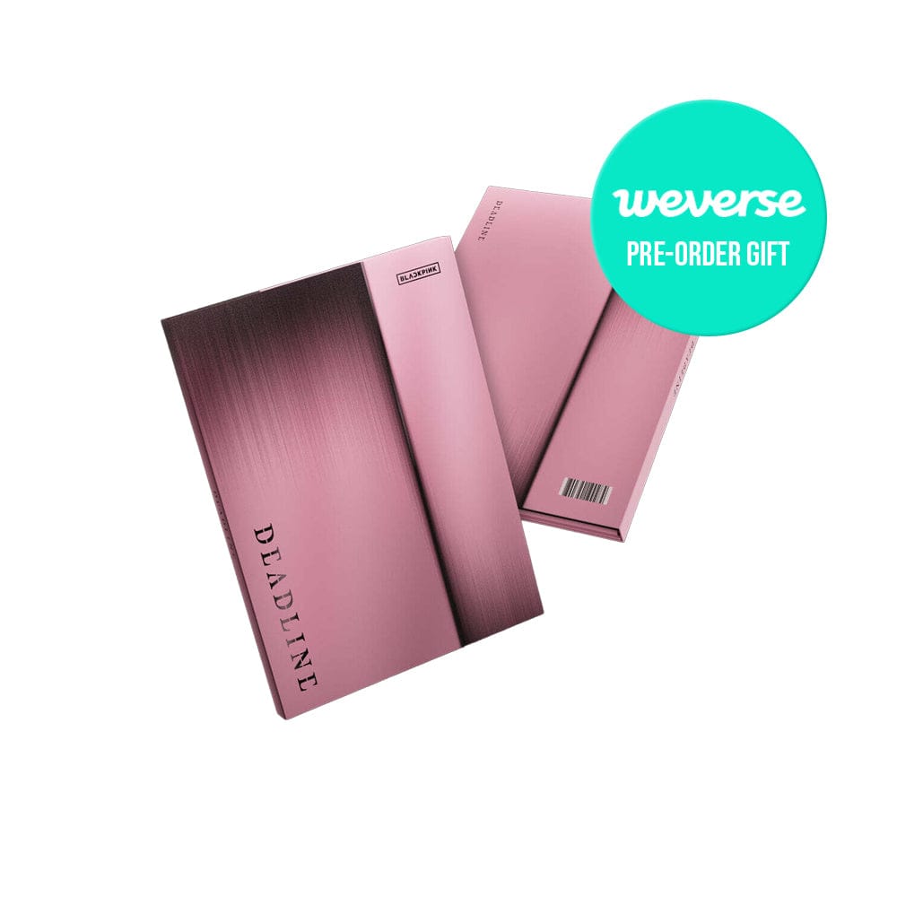 BLACKPINK ALBUM WEVERSE BLACKPINK - 3rd Mini Album DEADLINE ( PINK Ver. )