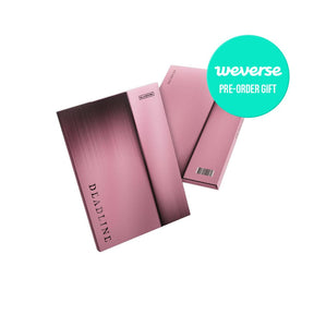 BLACKPINK ALBUM WEVERSE BLACKPINK - 3rd Mini Album DEADLINE ( PINK Ver. )