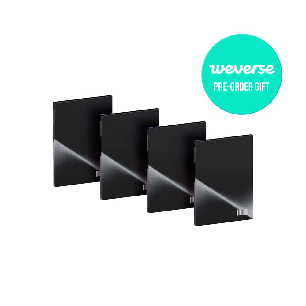 BLACKPINK ALBUM WEVERSE / LISA BLACKPINK - 3rd Mini Album DEADLINE ( SILVER Ver. )