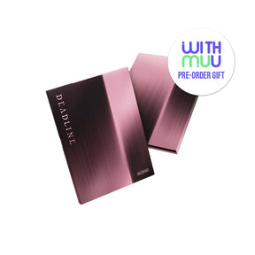BLACKPINK ALBUM WITHMUU BLACKPINK - 3rd Mini Album DEADLINE ( BLACK Ver. )
