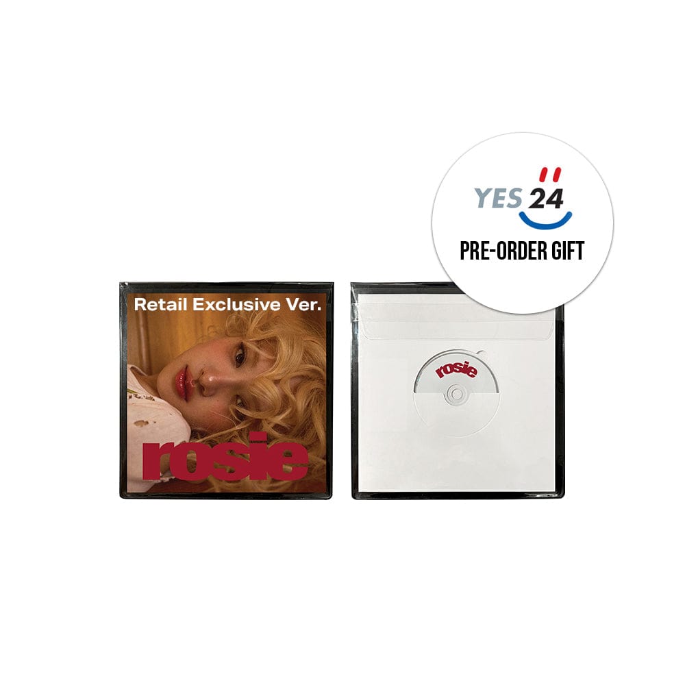 BLACKPINK ALBUM + Yes24 POB BLACKPINK ROSÉ - first studio album ‘rosie’ (Retail Exclusive)