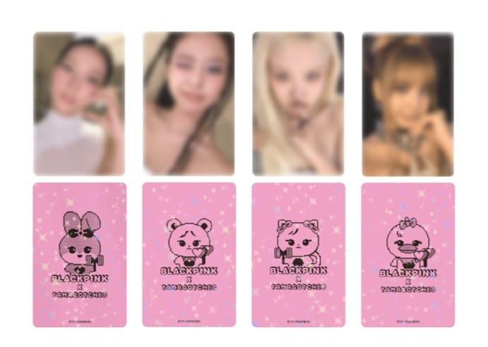 BLACKPINK MD / GOODS 1 RANDOM BLACKPINK - BLACKPINK ORIGINAL TAMAGOCHI SPECIAL GIVE PHOTOCARD