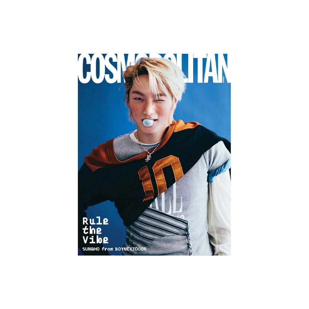 BOYNEXTDOOR Magazine C version BOYNEXTDOOR - COSMOPOLITAN Magazine Cover SUNGHO & TAESAN (Jan 2026)