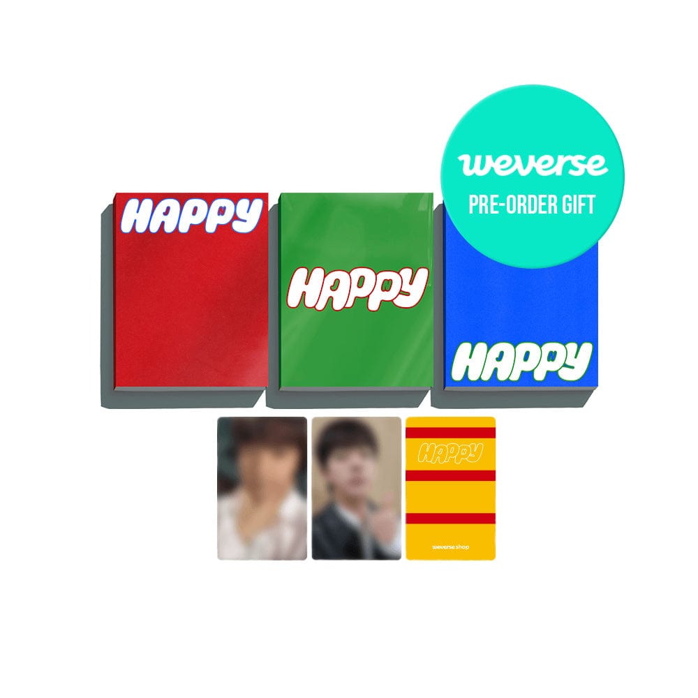 BTS ALBUM SET + [SHOWCASE] Weverse POB BTS JIN - 'Happy'