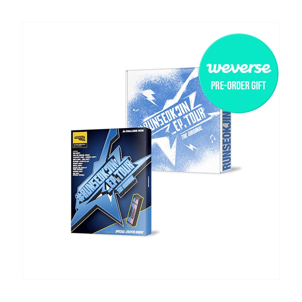 BTS DVD / BLU-RAY WEVERSE BTS JIN - Jin '#RUNSEOKJIN_EP.TOUR in GOYANG' The Original SET