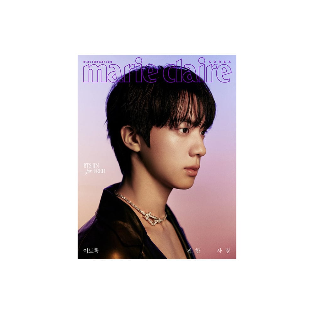 BTS Magazine A BTS JIN - MARIE CLAIRE Korea Magazine (Feb 2026)