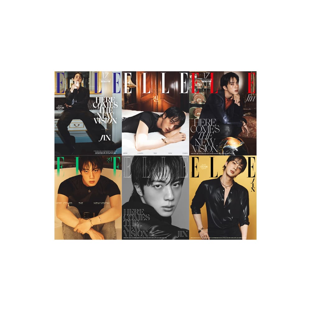 BTS Magazine BTS JIN - ELLE KOREA Magazine (August 2026)
