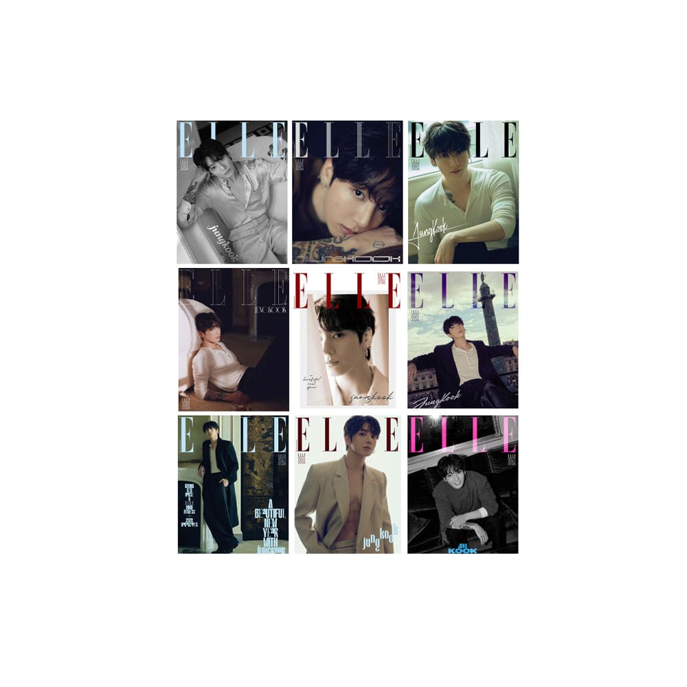 BTS Magazine BTS JUNGKOOK - ELLE Magazine (Jan 2026)
