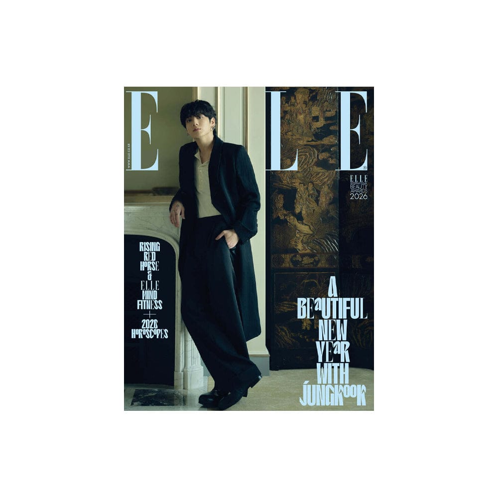 BTS Magazine BTS JUNGKOOK - ELLE Magazine (Jan 2026)